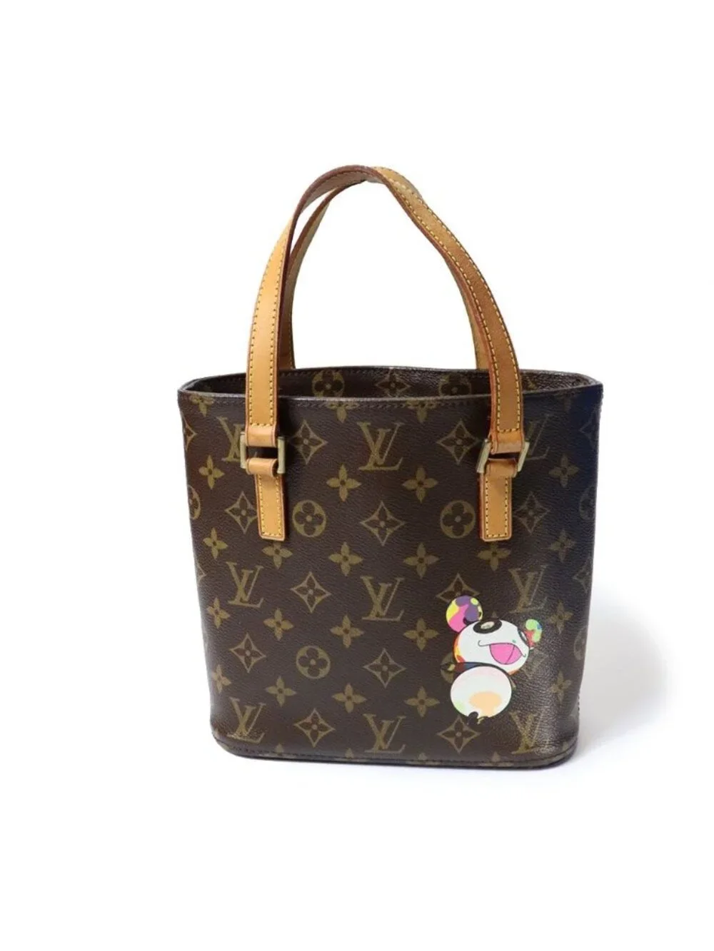Louis Vuitton Vavin PM Handbag Monogram Panda Takashi Murakami Collaboration